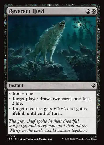 Reverent Howl - hob Spoiler