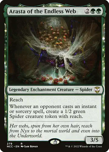 Arasta of the Endless Web - ncc Spoiler