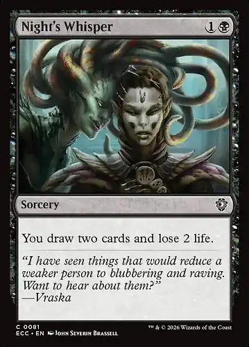 Night's Whisper - ecc Spoiler