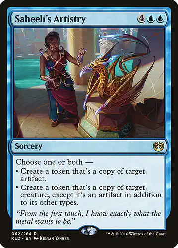Saheeli's Artistry - kld Spoiler