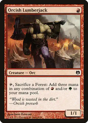 Orcish Lumberjack - ddl Spoiler