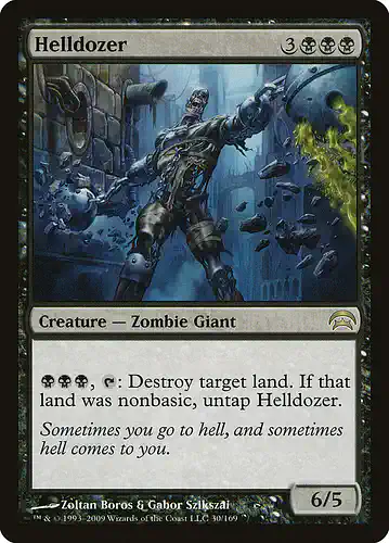 Helldozer - hop Spoiler