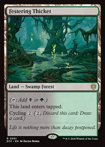 Festering Thicket - ecc Spoiler