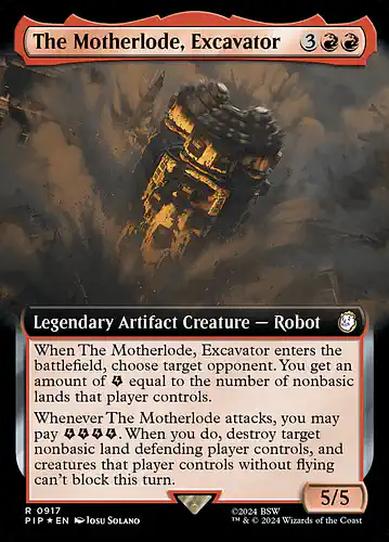 The Motherlode, Excavator - pip Spoiler