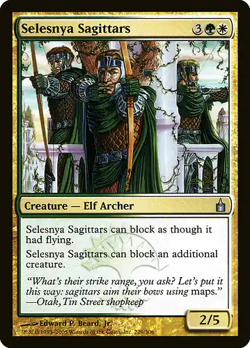 Selesnya Sagittars - rav Spoiler