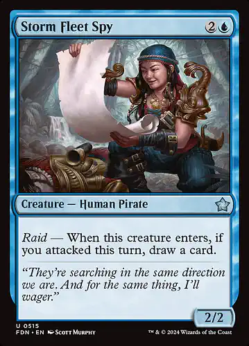 Storm Fleet Spy - fdn Spoiler