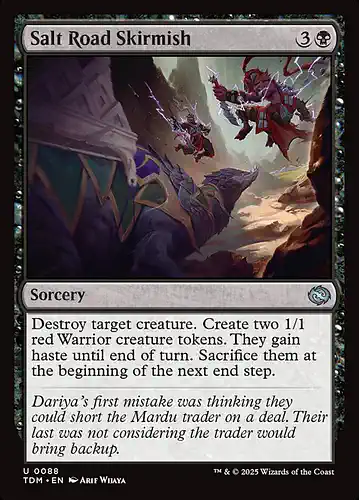 Salt Road Skirmish - tdm Spoiler