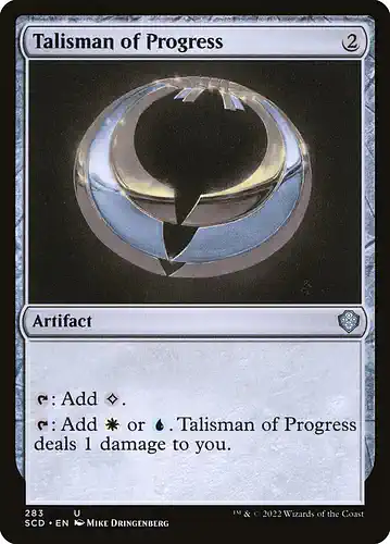 Talisman of Progress - scd Spoiler