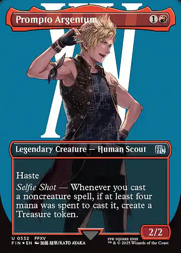 Prompto Argentum - fin Spoiler