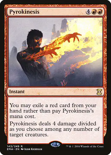 Pyrokinesis - ema Spoiler