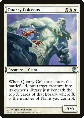 Quarry Colossus - jou Spoiler