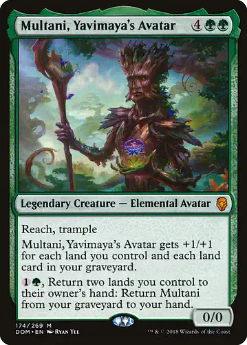 Multani, Yavimaya's Avatar - dom Spoiler
