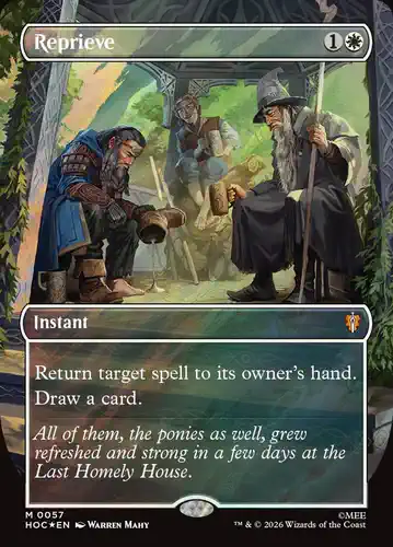 Reprieve - hoc Spoiler