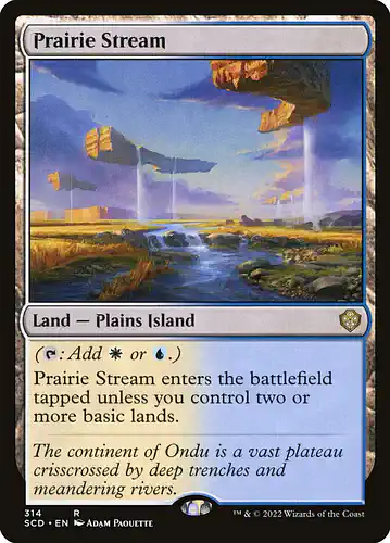 Prairie Stream - scd Spoiler