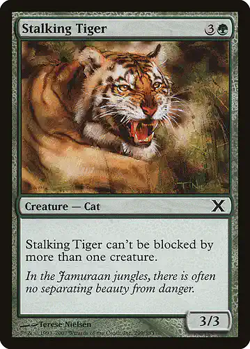 Stalking Tiger - 10e Spoiler