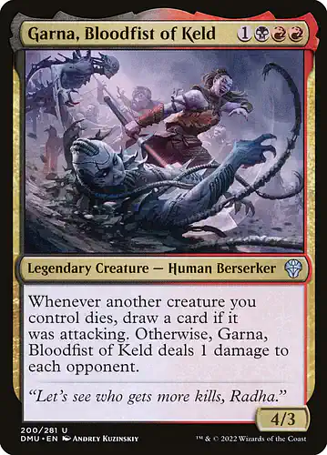 Garna, Bloodfist of Keld - dmu Spoiler