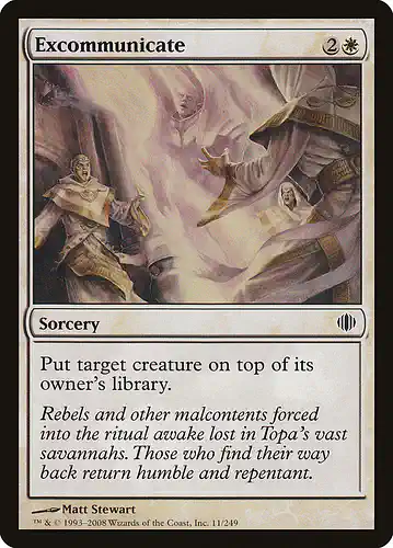 Excommunicate - ala Spoiler