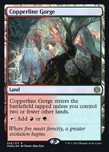 Copperline Gorge - one Spoiler