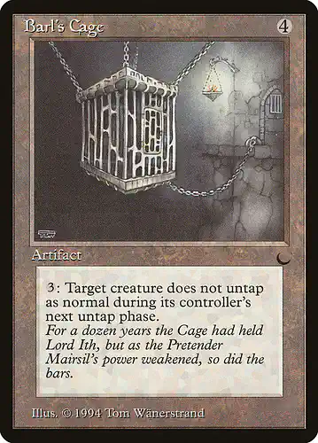 Barl's Cage - drk Spoiler