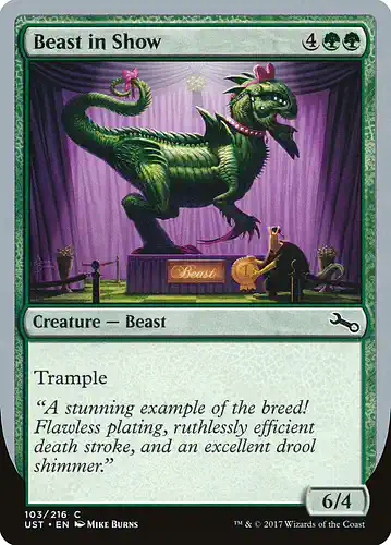 Beast in Show - ust Spoiler
