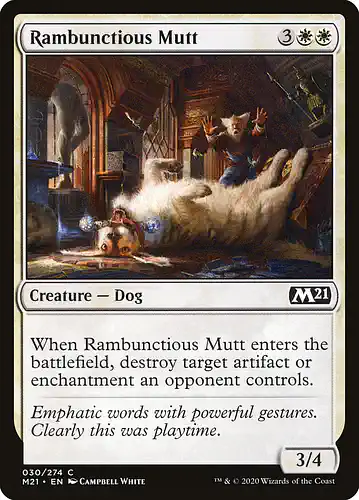 Rambunctious Mutt - m21 Spoiler