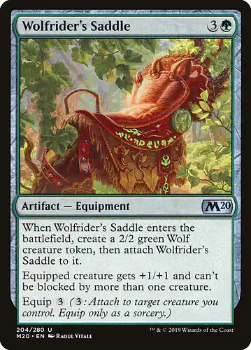 Wolfrider's Saddle - m20 Spoiler