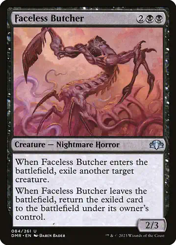 Faceless Butcher - dmr Spoiler