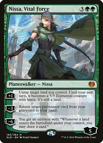 Nissa, Vital Force - kld Spoiler