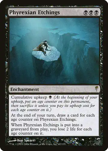 Phyrexian Etchings - csp Spoiler