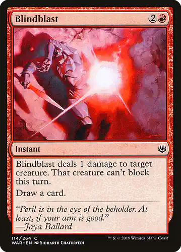 Blindblast - war Spoiler