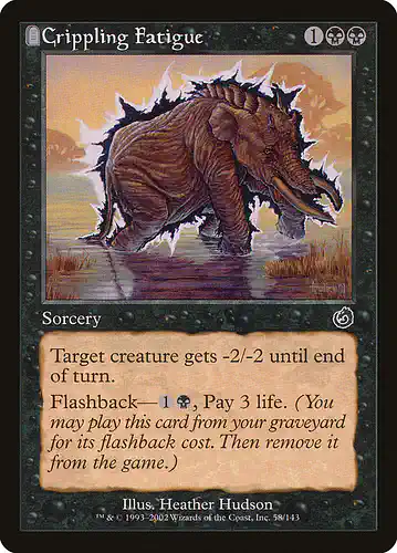 Crippling Fatigue - tor Spoiler