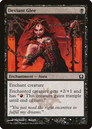 Deviant Glee - rtr Spoiler