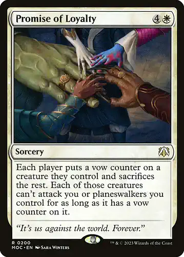 Promise of Loyalty - moc Spoiler