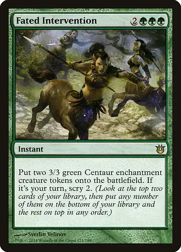 Fated Intervention - bng Spoiler