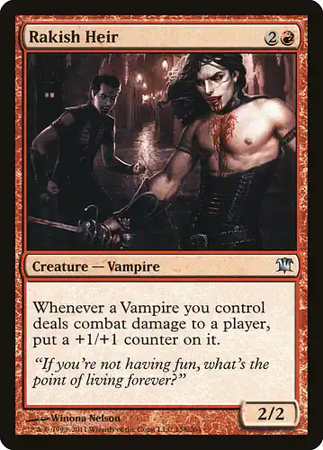 Rakish Heir - isd Spoiler