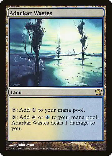 Adarkar Wastes - 9ed Spoiler