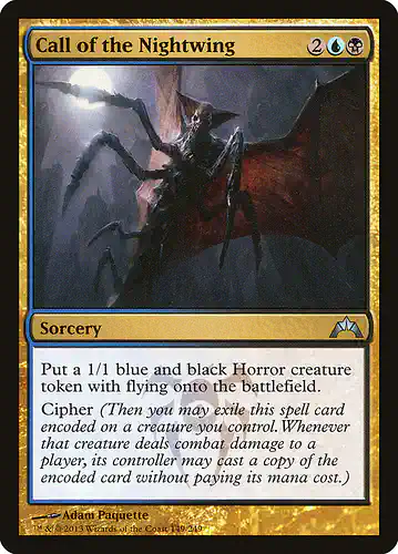 Call of the Nightwing - gtc Spoiler
