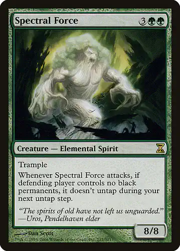 Spectral Force - tsp Spoiler