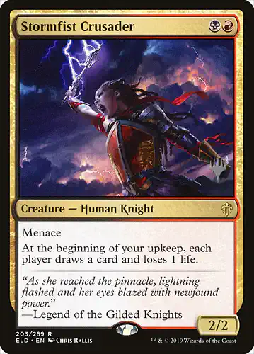 Stormfist Crusader - eld Spoiler