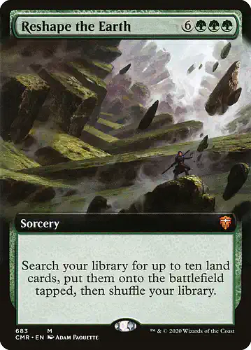 Reshape the Earth - cmr Spoiler