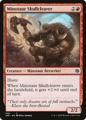 Minotaur Skullcleaver - jmp Spoiler