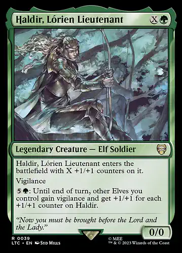 Haldir, Lórien Lieutenant - ltc Spoiler