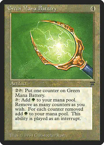 Green Mana Battery - leg Spoiler
