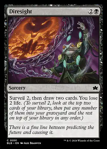 Diresight - blb Spoiler