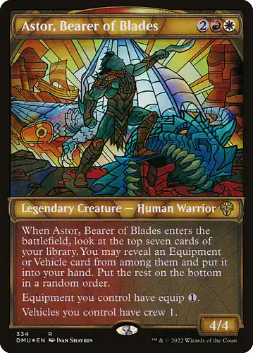 Astor, Bearer of Blades - dmu Spoiler