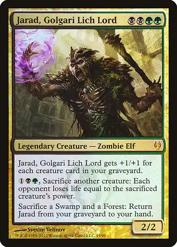 Jarad, Golgari Lich Lord - ddj Spoiler
