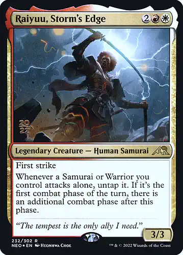 Raiyuu, Storm's Edge - neo Spoiler