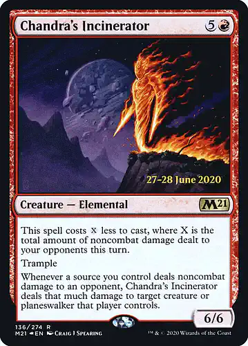 Chandra's Incinerator - m21 Spoiler