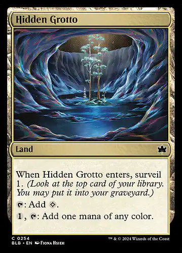 Hidden Grotto - blb Spoiler