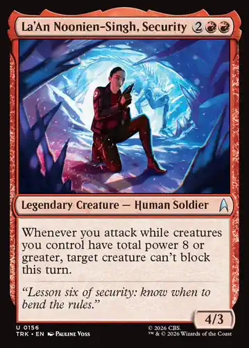 La'An Noonien-Singh, Security - trk Spoiler